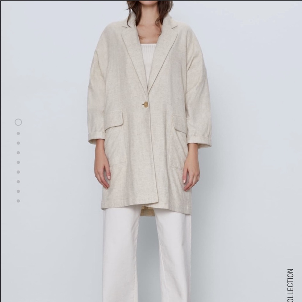 Linen Cardigan - Picture 4 of 5